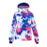 Lesmart Women's Colorful Waterproof Ski Jackets